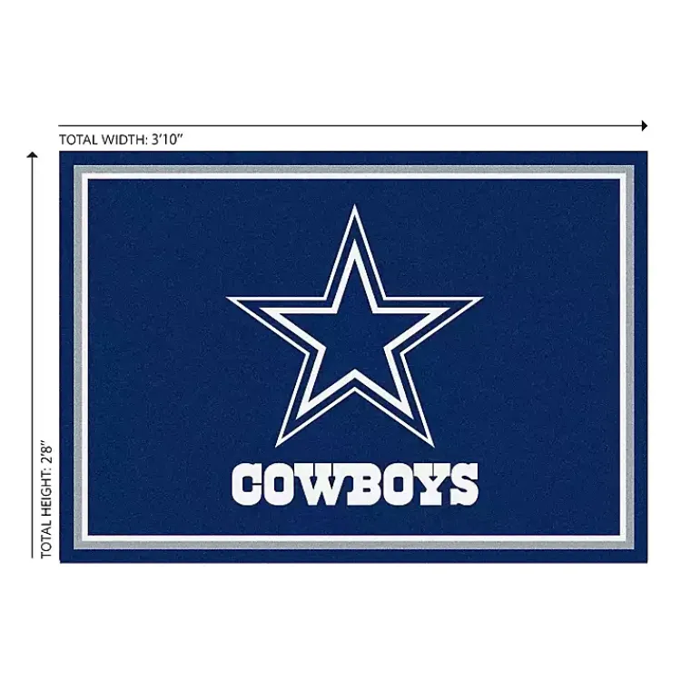 Kirklands Home Dallas Cowboys Area Rug, 3x4 Blue