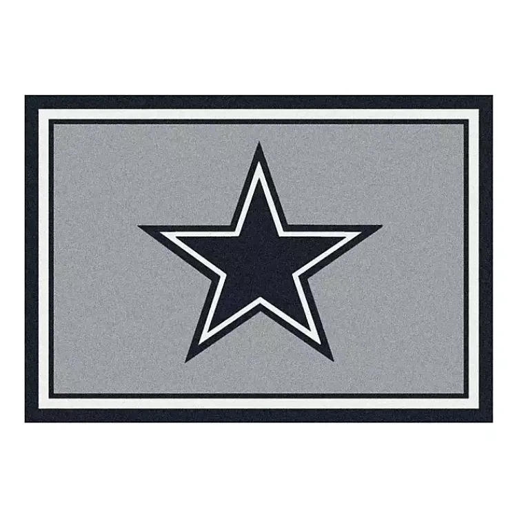Kirklands Home Dallas Cowboys Area Rug, 4x6 Gray Sale