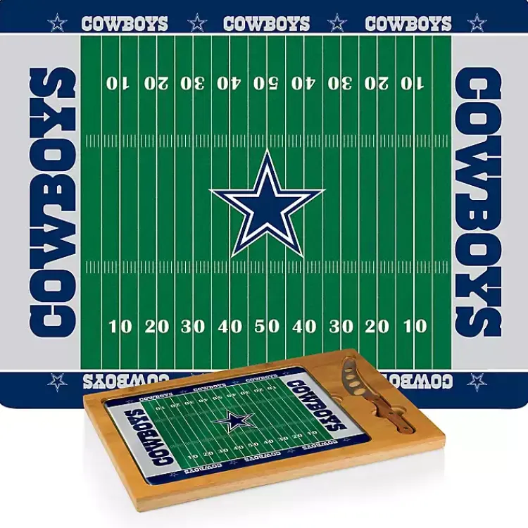 Kirklands Home Dallas Cowboys Cutting Board & Knife Set Outlet
