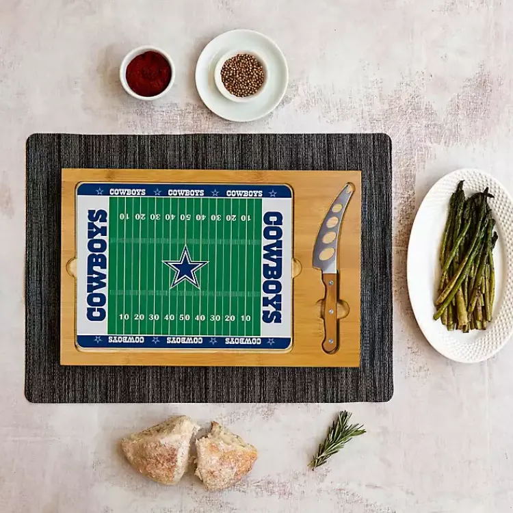 Kirklands Home Dallas Cowboys Cutting Board & Knife Set Outlet