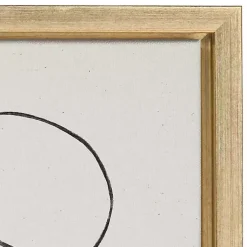 Kirklands Home Dancing Circles Framed Canvas Art Print Clearance