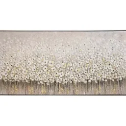 Kirklands Home Dancing Flowers Textured Canvas Art Print Discount