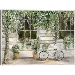 Kirklands Home Dans La Ville Framed Canvas Art Print New