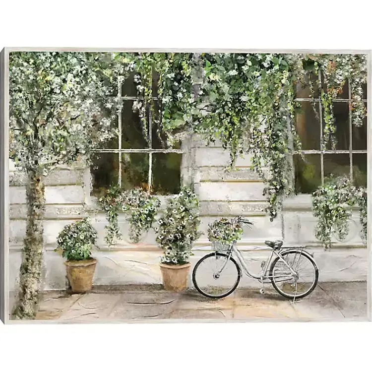 Kirklands Home Dans La Ville Framed Canvas Art Print New