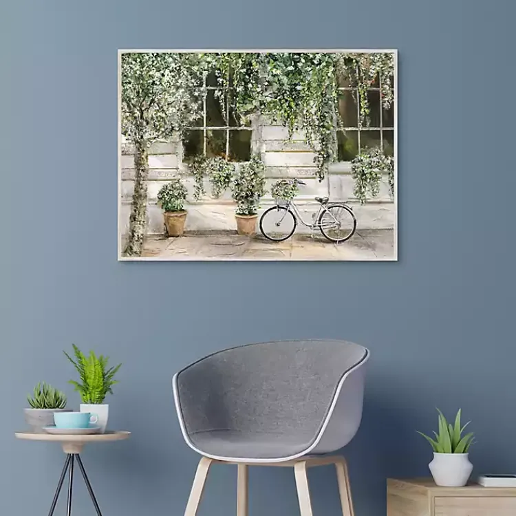 Kirklands Home Dans La Ville Framed Canvas Art Print New