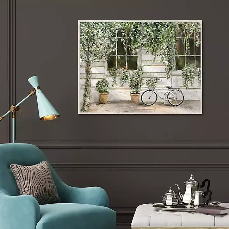 Kirklands Home Dans La Ville Framed Canvas Art Print New