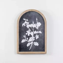 Kirklands Home Dark Botanicals Arch Framed Wall Art Blue Discount