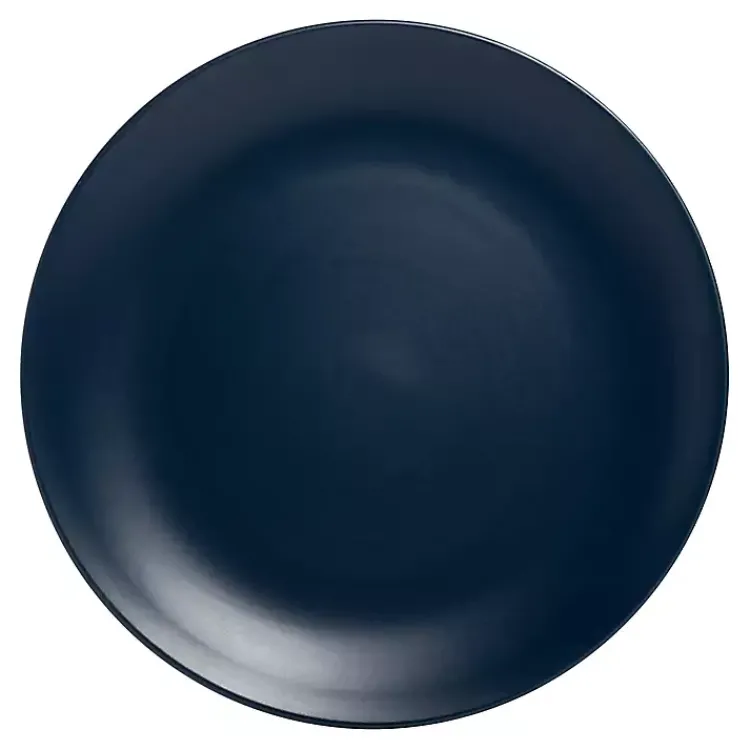 Kirklands Home Dark Classic Coupe Dinner Plates, Set of 6 Blue Best