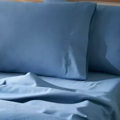 Kirklands Home Dark Microfiber 4-pc. King Sheet Set Blue Hot