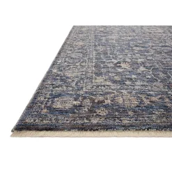 Kirklands Home Dark Sorrento Medallion Area Rug, 5x7 Blue Online