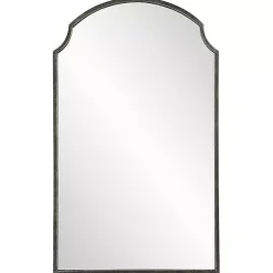 Kirklands Home Dark Bronze Arched Scallop Edge Wall Mirror Gray Online