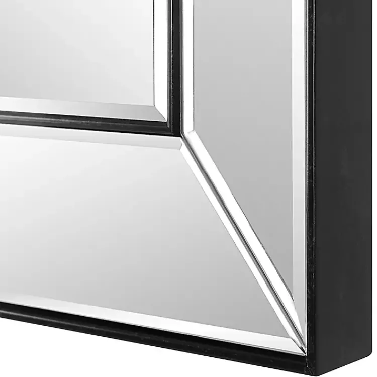 Kirklands Home Dark Bronze Bevel Rectangle Wall Mirror