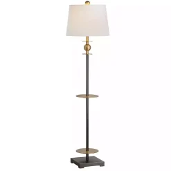Kirklands Home Dark Bronze Decorative Floor Lamp White Online
