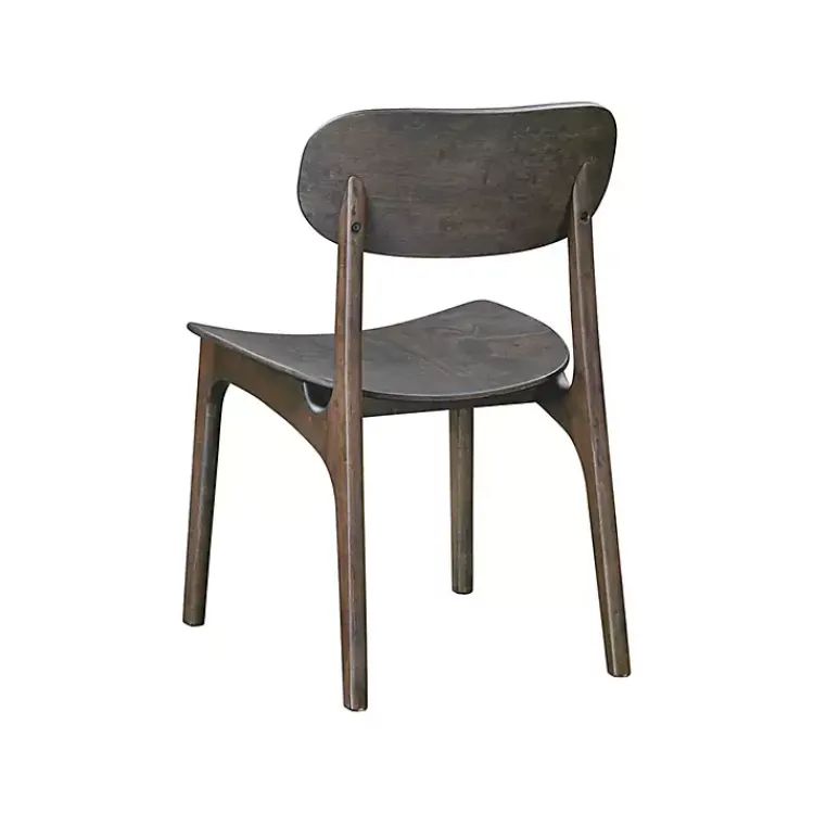 Kirklands Home Dark Mid-Century Modern Chairs, Set of 2 Brown Discount