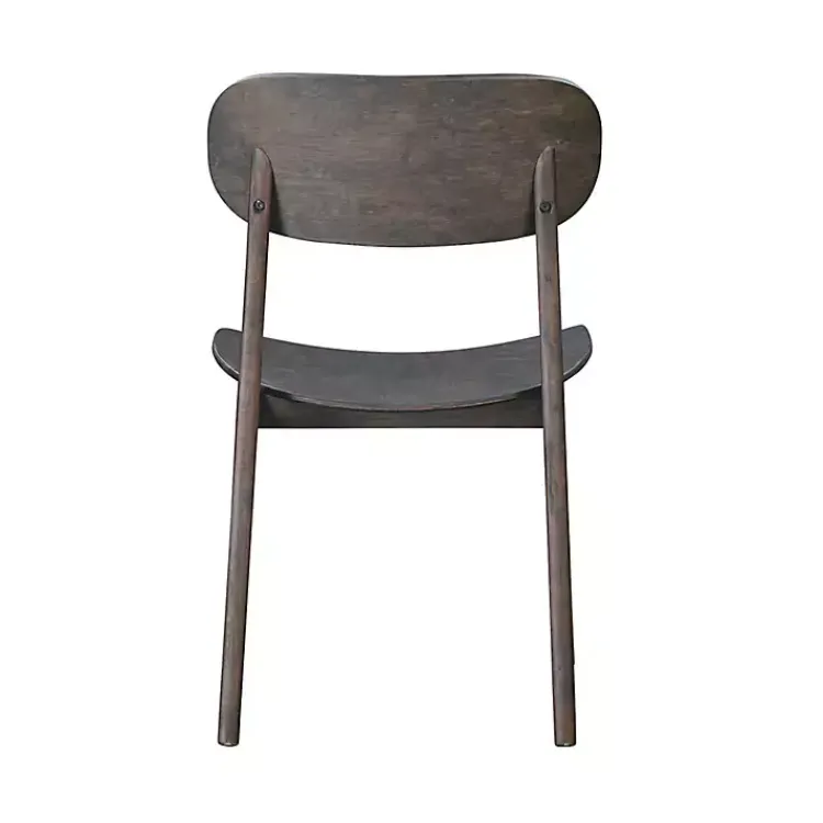 Kirklands Home Dark Mid-Century Modern Chairs, Set of 2 Brown Discount