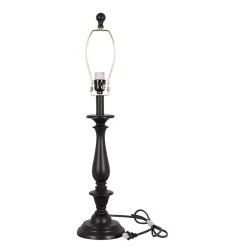 Kirklands Home Dark Brown Transitional Table Lamps, Set of 2 Tan