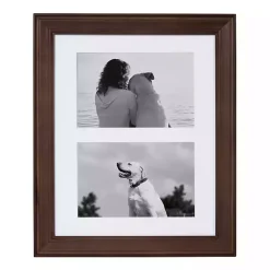 Kirklands Home Dark Wood 10-pc. Gallery Wall Frame Set Brown Clearance