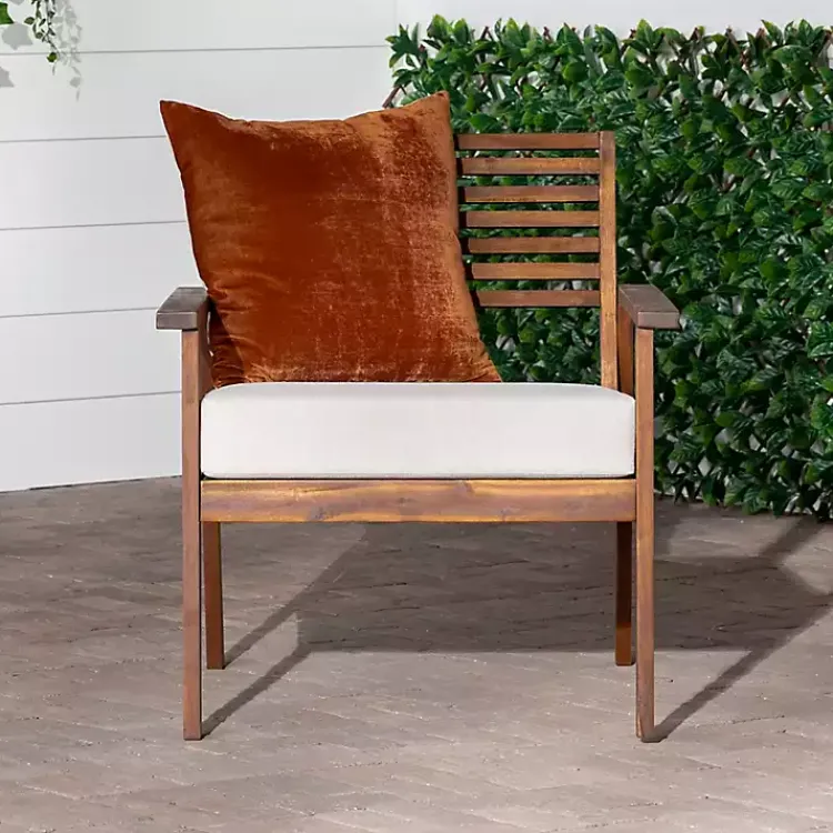 Kirklands Home Dark Brown Zane Outdoor Club Chair Online