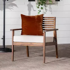 Kirklands Home Dark Brown Zane Outdoor Club Chair Online