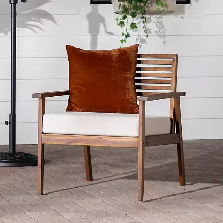Kirklands Home Dark Brown Zane Outdoor Club Chair Online