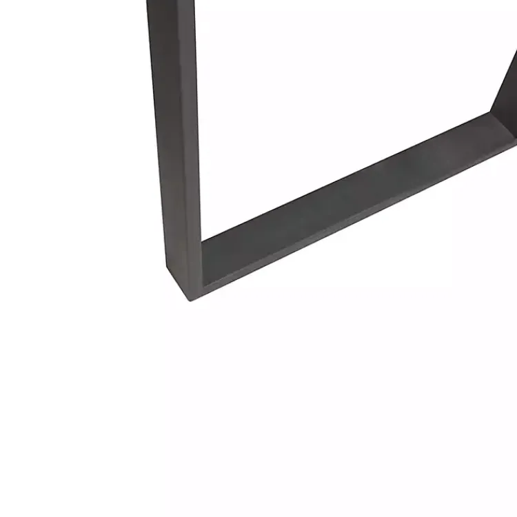 Kirklands Home Dark Coffee Wood Computer Desk Clearance