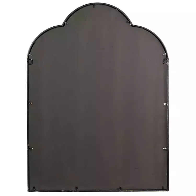 Kirklands Home Dark Crown Frame Windowpane Mirror Online