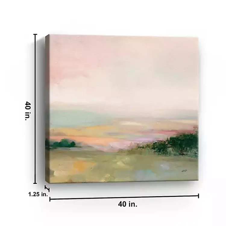 Kirklands Home Dark Glowing Valley Canvas Art Print, 40x40 in. Sale