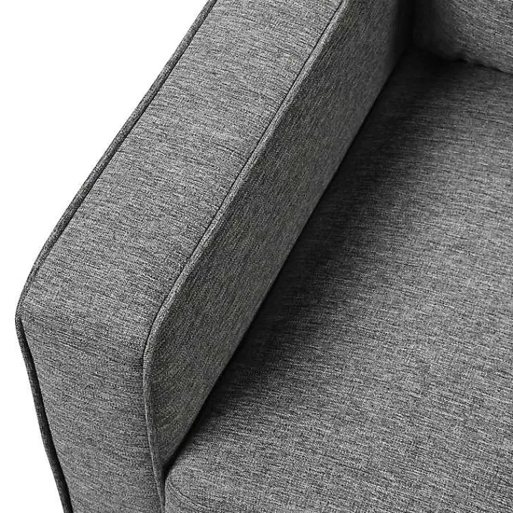 Kirklands Home Dark Performance Fabric Danna Accent Chair Gray Online