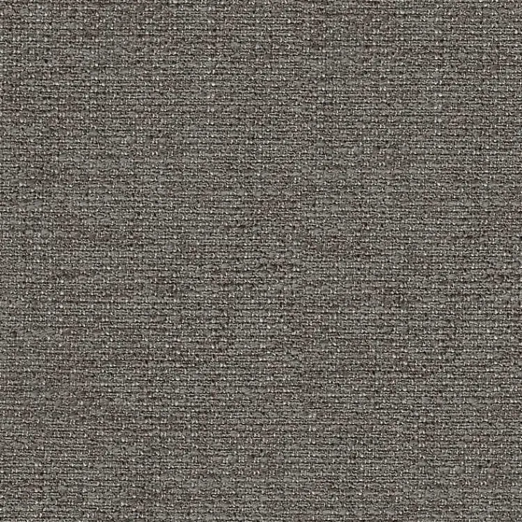 Kirklands Home Dark Tufted Round Storage Ottoman Gray