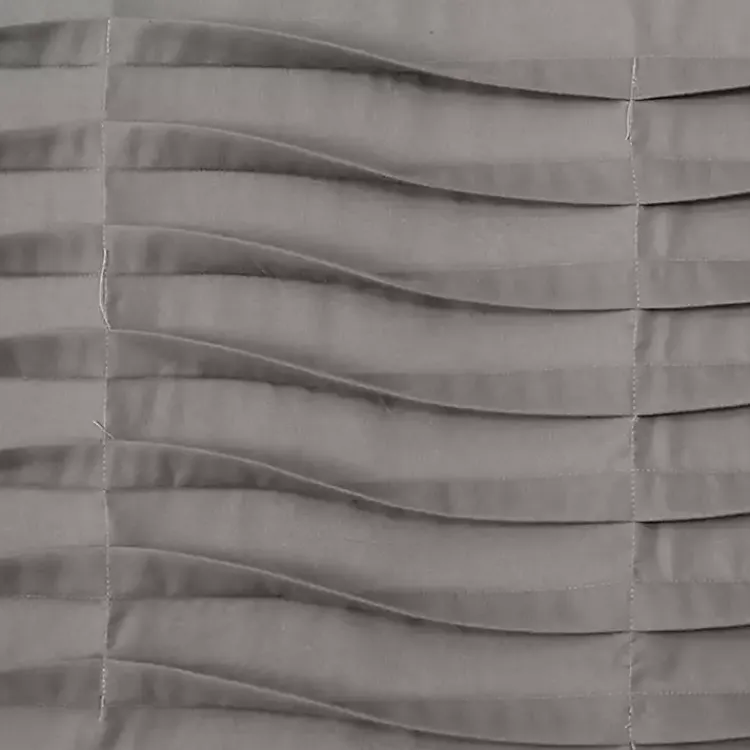 Kirklands Home Dark Wave Pattern Valance Gray Online