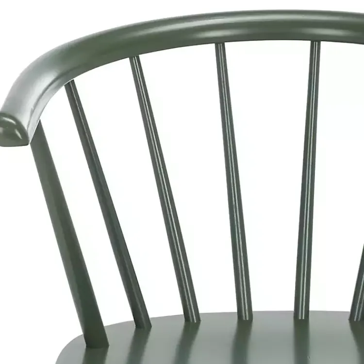 Kirklands Home Dark Blanchard Dining Chairs, Set of 2 Green Hot