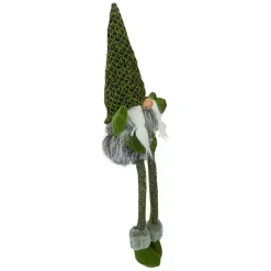 Christmas Decorations>Kirklands Home Dark Green Gnomette Shelf Sitter