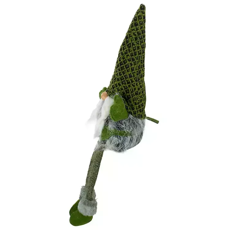 Christmas Decorations>Kirklands Home Dark Green Gnomette Shelf Sitter