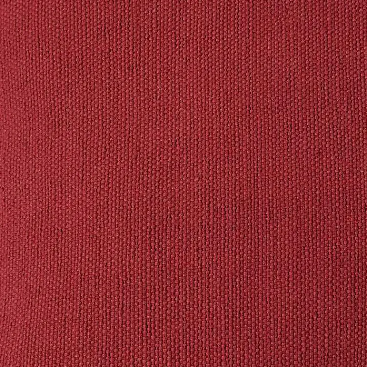 Pillows>Kirklands Home Dark Woven Fringe Edge Pillow Red