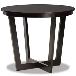 Kirklands Home Dark Wooden Interlocked Base 5-pc. Dining Set Hot