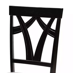 Kirklands Home Dark Wooden Interlocked Base 5-pc. Dining Set Hot