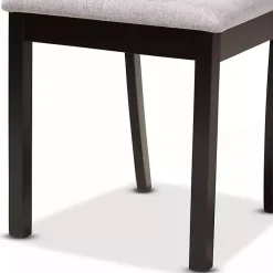 Kirklands Home Dark Wooden Interlocked Base 5-pc. Dining Set Hot