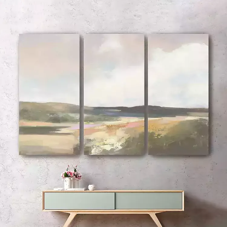 Kirklands Home Dawn by the Water Canvas Art Prints, Set of 3 Multi Best