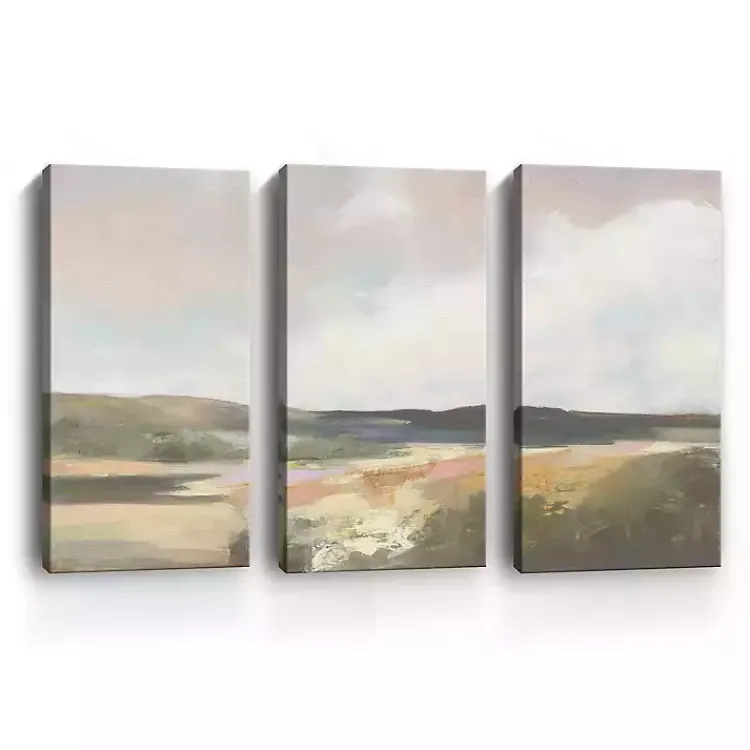 Kirklands Home Dawn by the Water Canvas Art Prints, Set of 3 Multi Best
