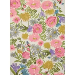Kirklands Home Daylight Garden Party Indoor/Outdoor Rug, 7x11