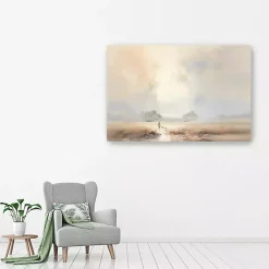Kirklands Home Dear to the Shepherd Canvas Art Print Gray Discount
