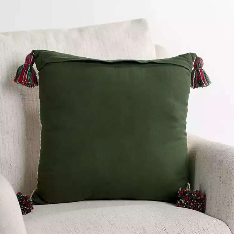 Pillows>Kirklands Home Deck the Halls Christmas Pillow