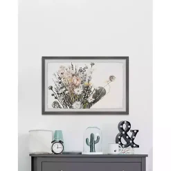 Kirklands Home Deckled Flowering Bundle Framed Art Print Discount