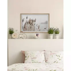 Kirklands Home Deckled Lakeside Grass Framed Art Print Clearance