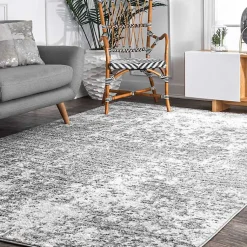 Kirklands Home Deena Power Loomed Area Rug, 4x6 Sale
