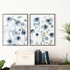Kirklands Home Deep in Blue I & II Canvas Art Prints, Set of 2 Sale