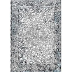 Kirklands Home Delany Persian Inspired Area Rug, 5x8 Blue Discount
