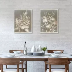 Kirklands Home Delicate Bunch 2-pc. Framed Canvas Art Set Online