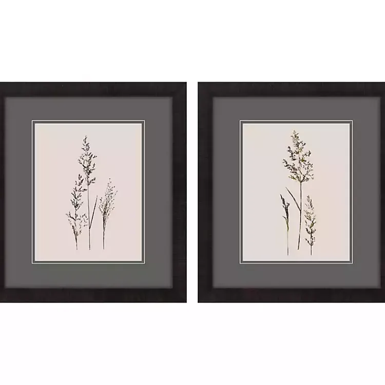 Kirklands Home Delicate Stems Framed Art Prints, Set of 2