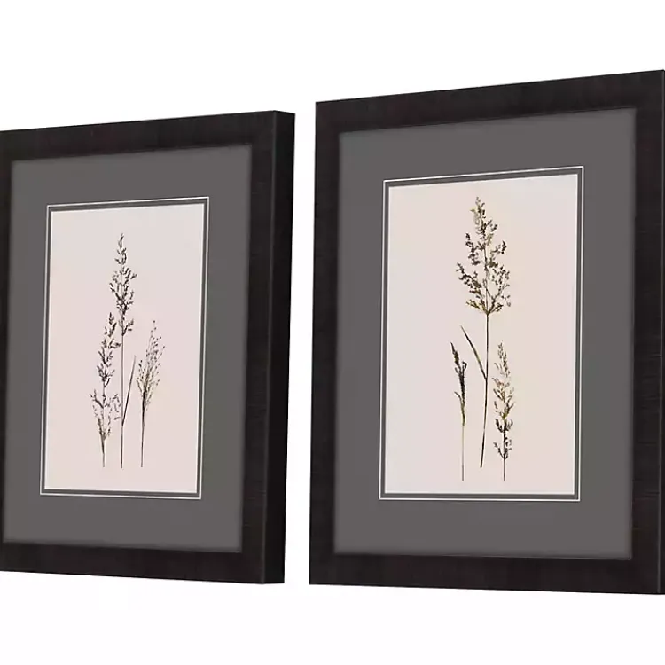 Kirklands Home Delicate Stems Framed Art Prints, Set of 2